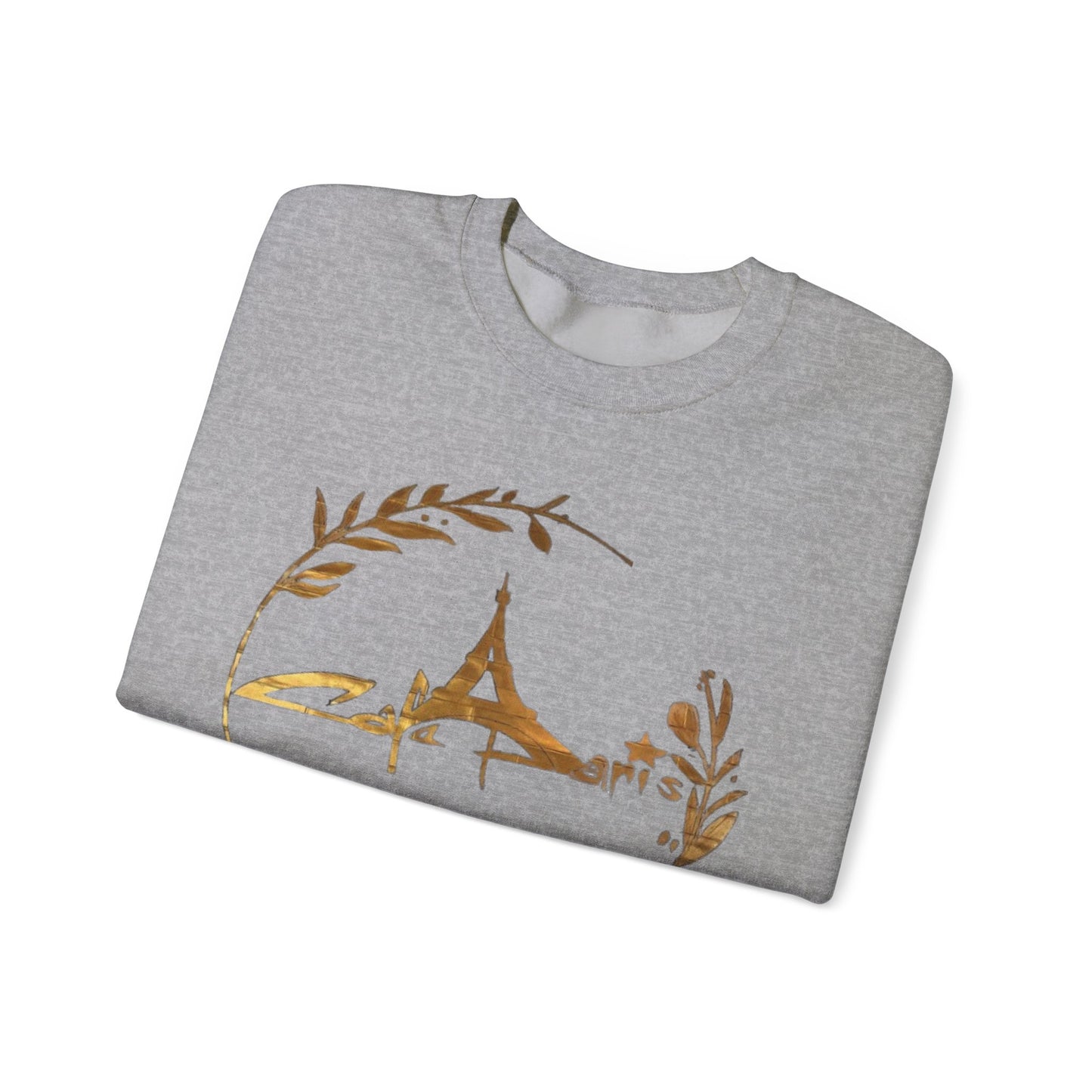 Cafe Paris Gold Motif Sweatshirt