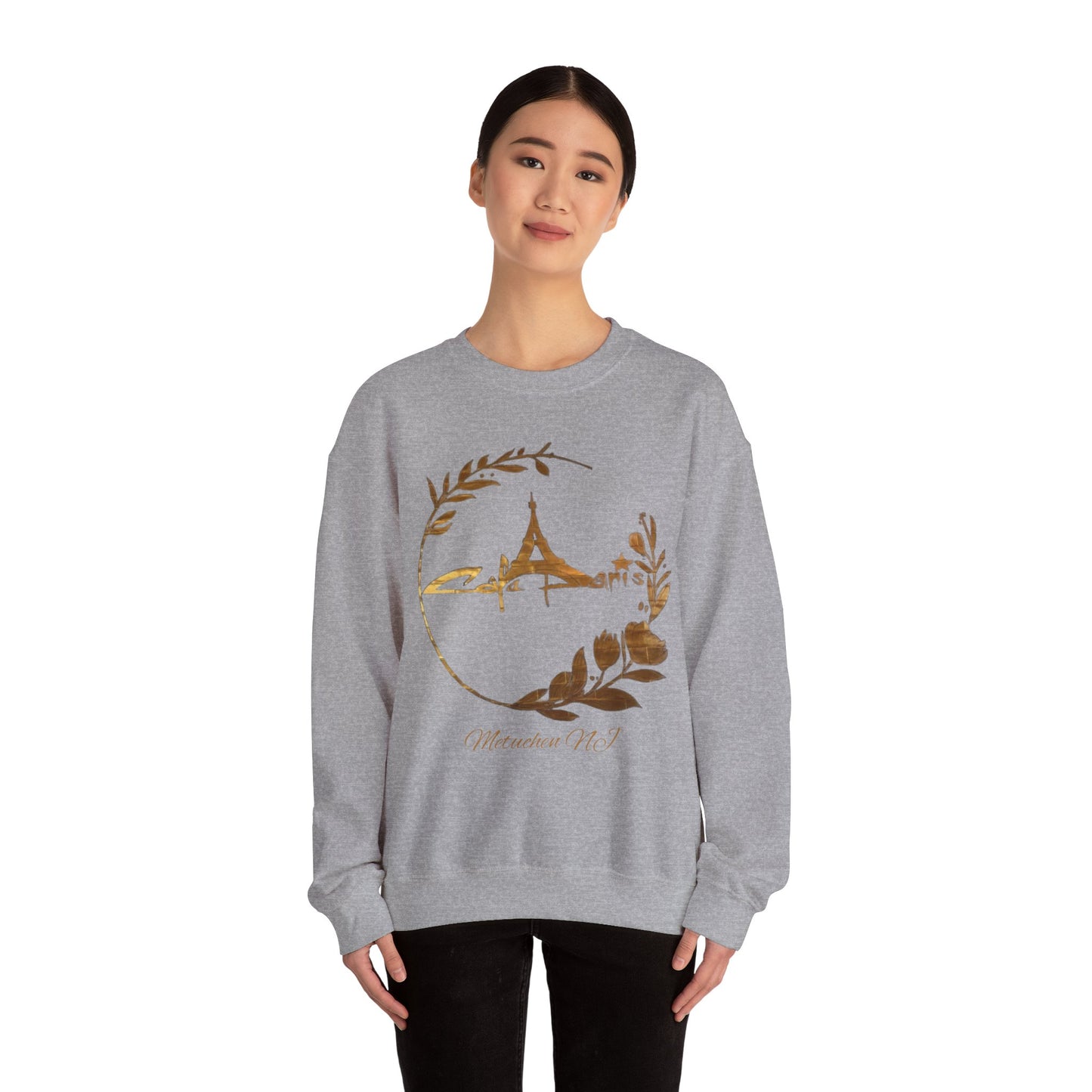 Cafe Paris Gold Motif Sweatshirt