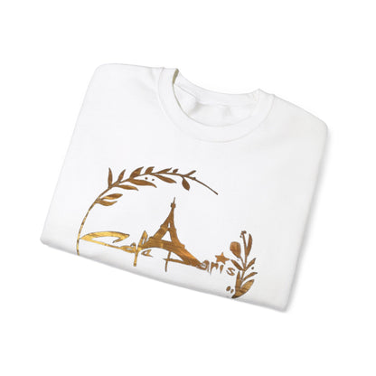 Cafe Paris Gold Motif Sweatshirt