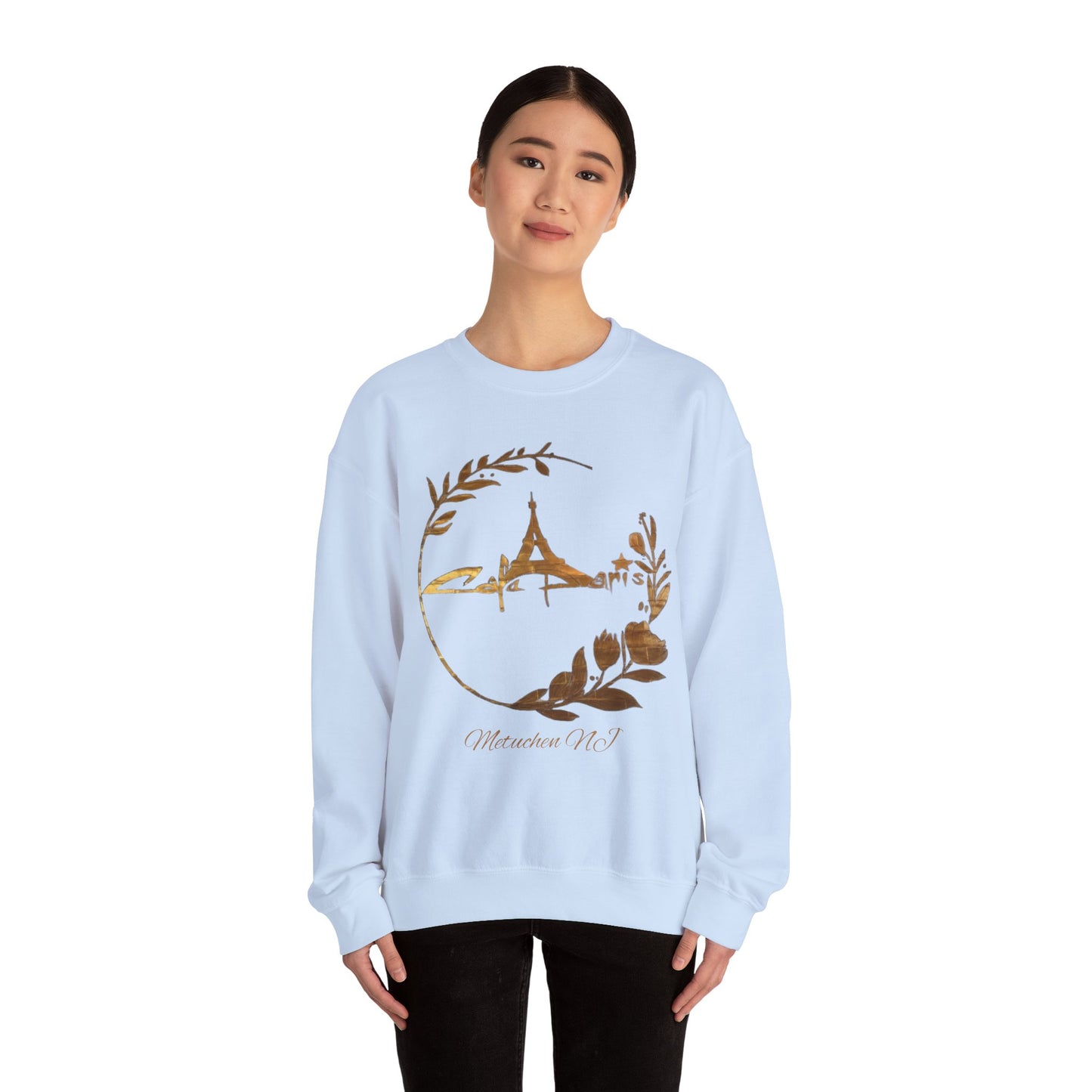 Cafe Paris Gold Motif Sweatshirt