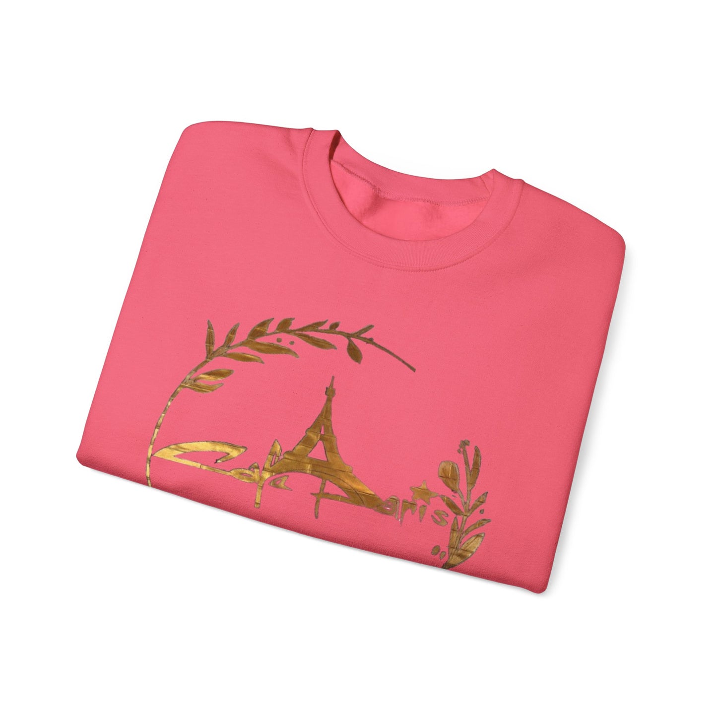 Cafe Paris Gold Motif Sweatshirt