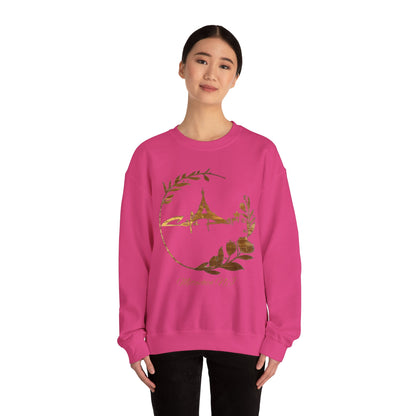 Cafe Paris Gold Motif Sweatshirt