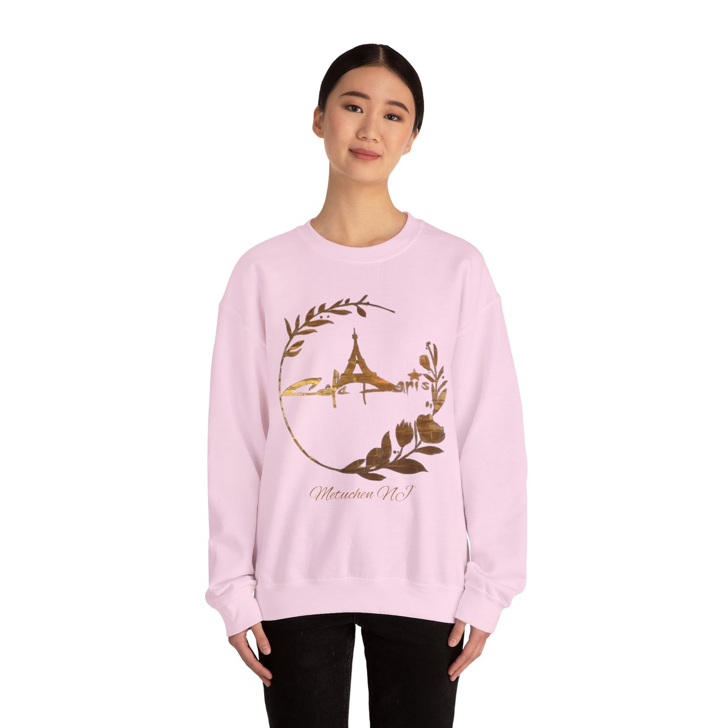 Cafe Paris Gold Motif Sweatshirt