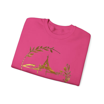 Cafe Paris Gold Motif Sweatshirt