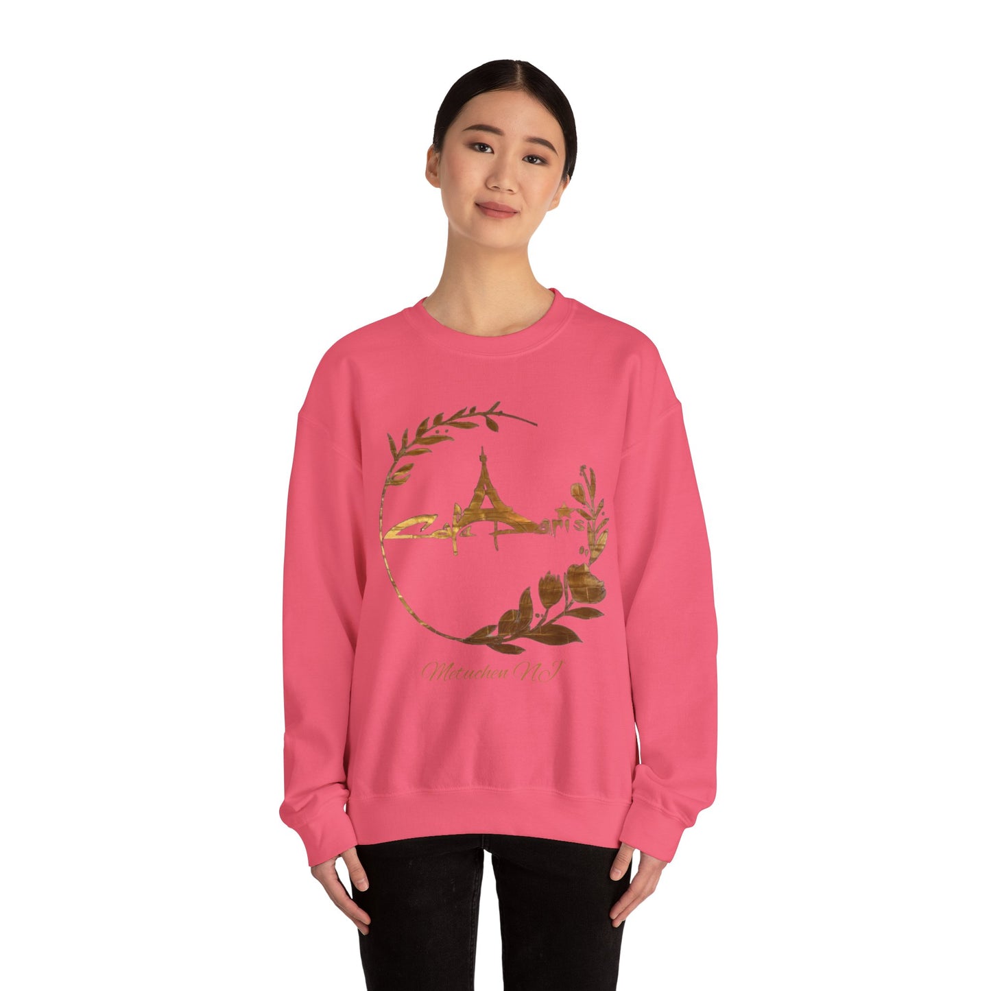 Cafe Paris Gold Motif Sweatshirt